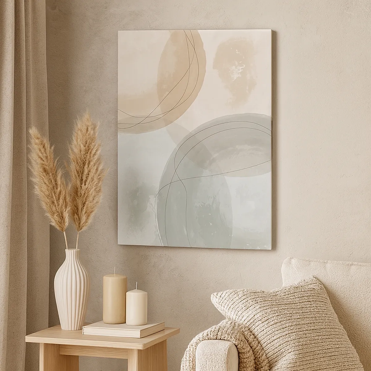 Canvas picture - Permeation of Worlds - 50x70 cm