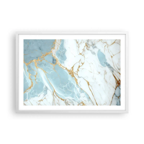 Poster in white frmae - Richness of the Stone - 70x50 cm