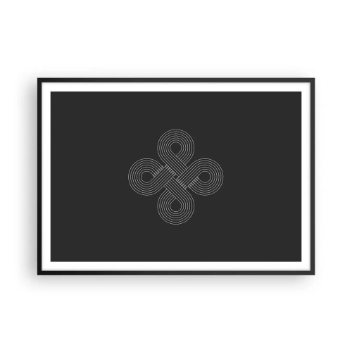 Poster in black frame - In Celtic Spirit - 100x70 cm