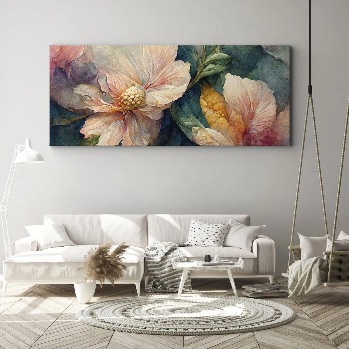 Canvas picture - Sheer Subtelty - 100x40 cm