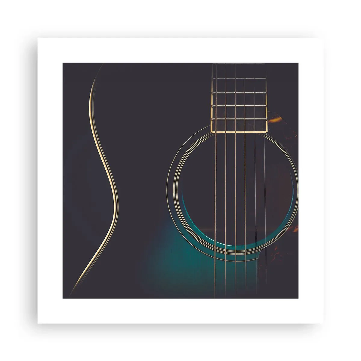 Poster - A Moment Before It Sounds - 40x40 cm