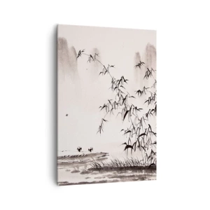 Canvas picture - Quiet As a Rice Field - 70x100 cm