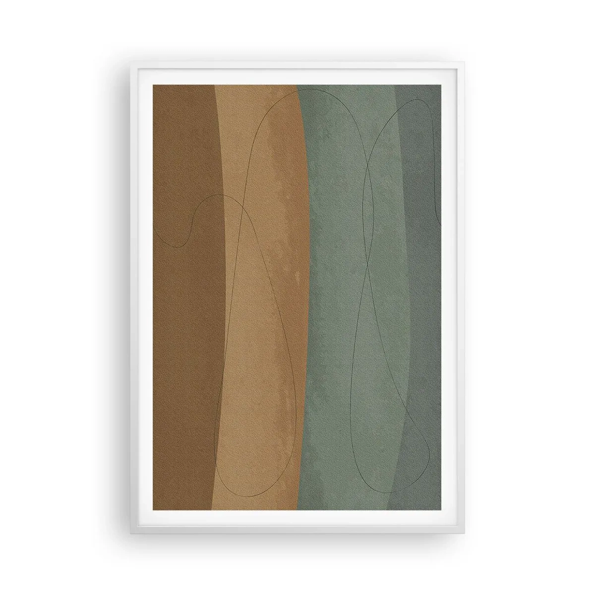 Poster in white frmae - Horizontal Compostion - 70x100 cm