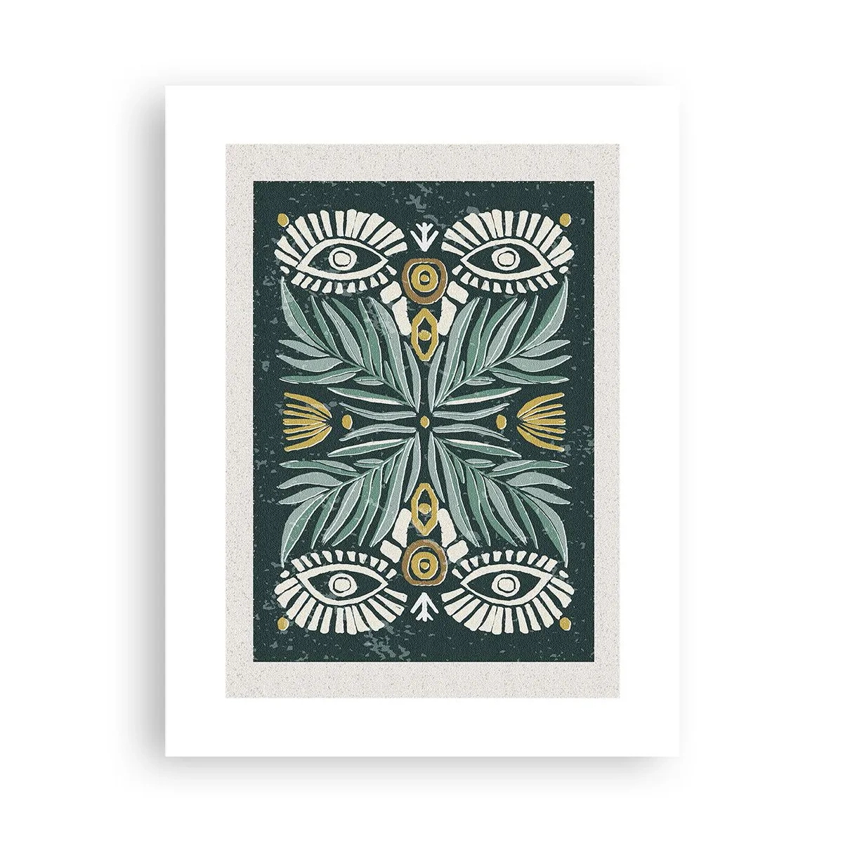 Poster - Like a Folklore Cutout - 30x40 cm