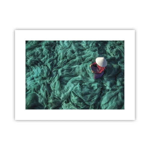 Poster - In the Sea of Nets - 40x30 cm