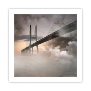 Poster - By the River that Doesn't Exist - 50x50 cm