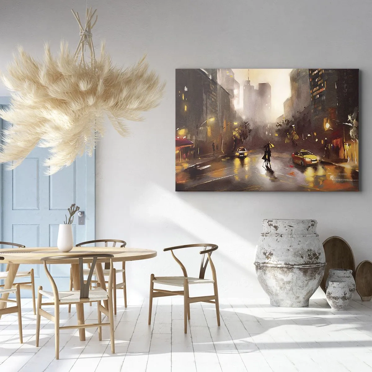 Canvas picture - In New York Lights - 120x80 cm