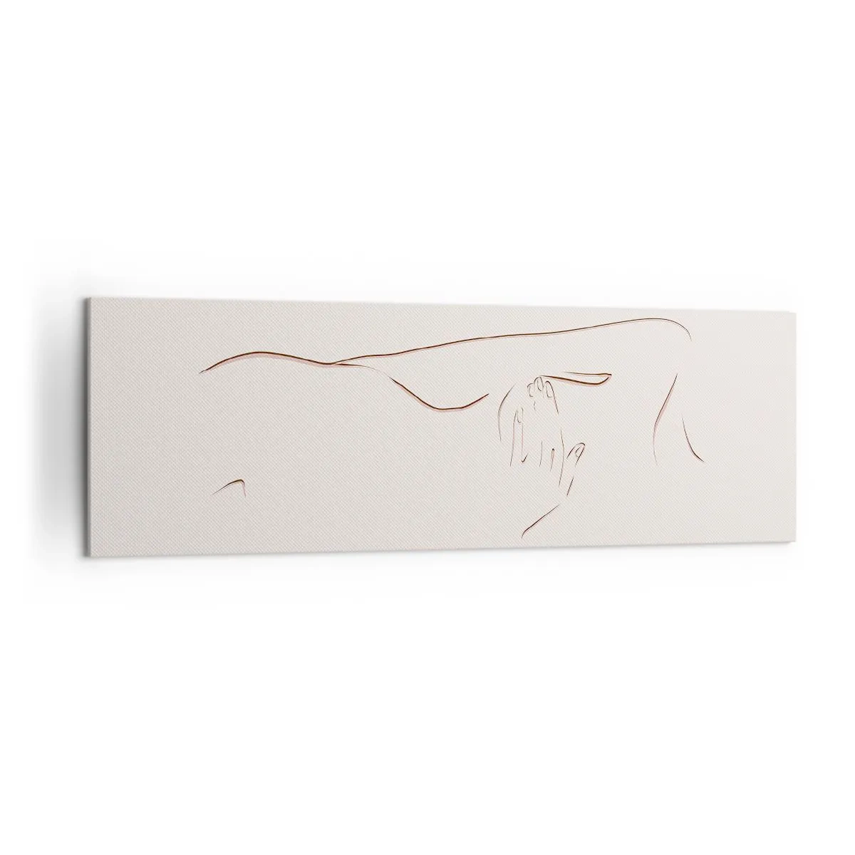 Canvas picture - Shape of Desire - 160x50 cm