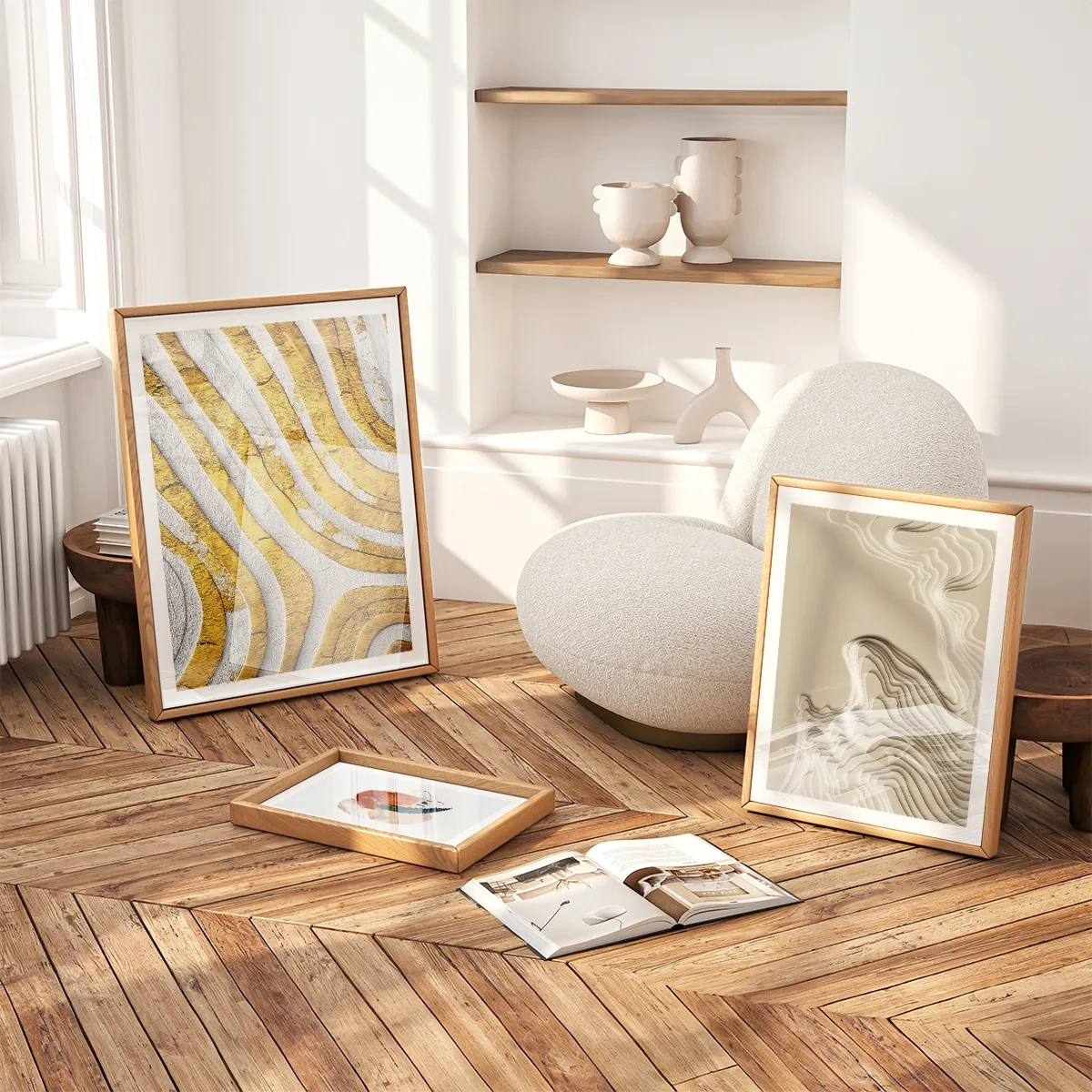Elegance and warm - Inspiration for the living room