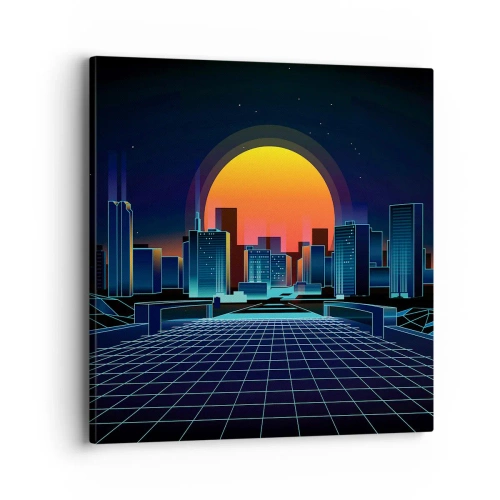 Canvas picture - You Wanna Go Back to Reality? - 40x40 cm