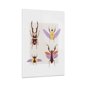 Glass picture - World of Insects - 70x100 cm