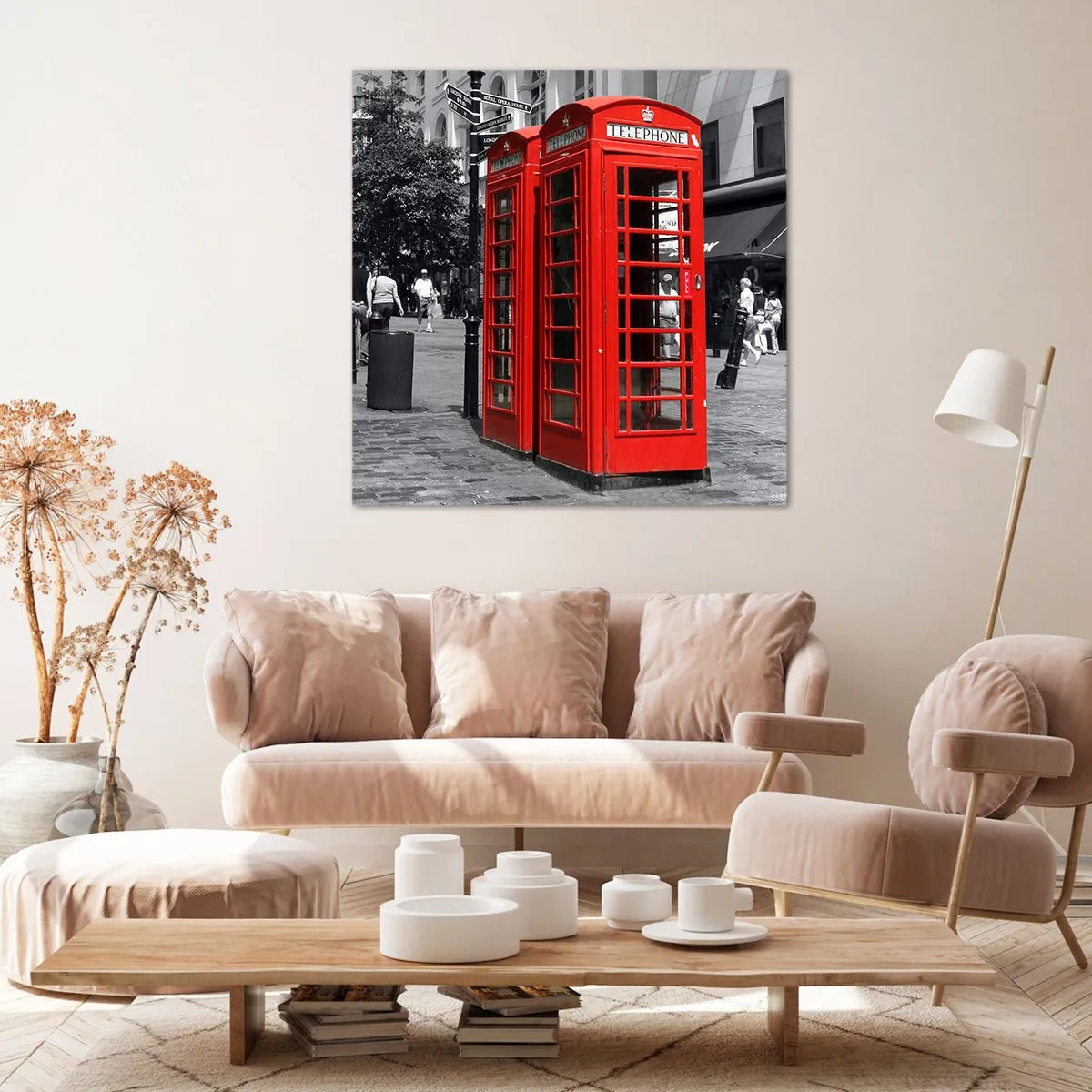 Canvas picture - , - 60x60 cm