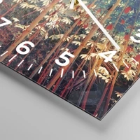 Clock face with numbers