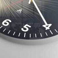 Clock face with numbers