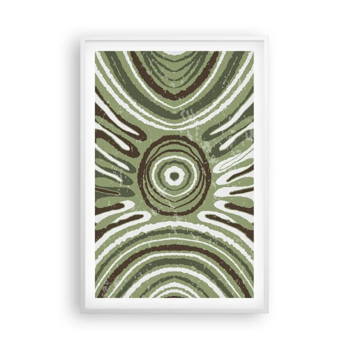 Poster in white frmae - Explosion of Emotions - 61x91 cm