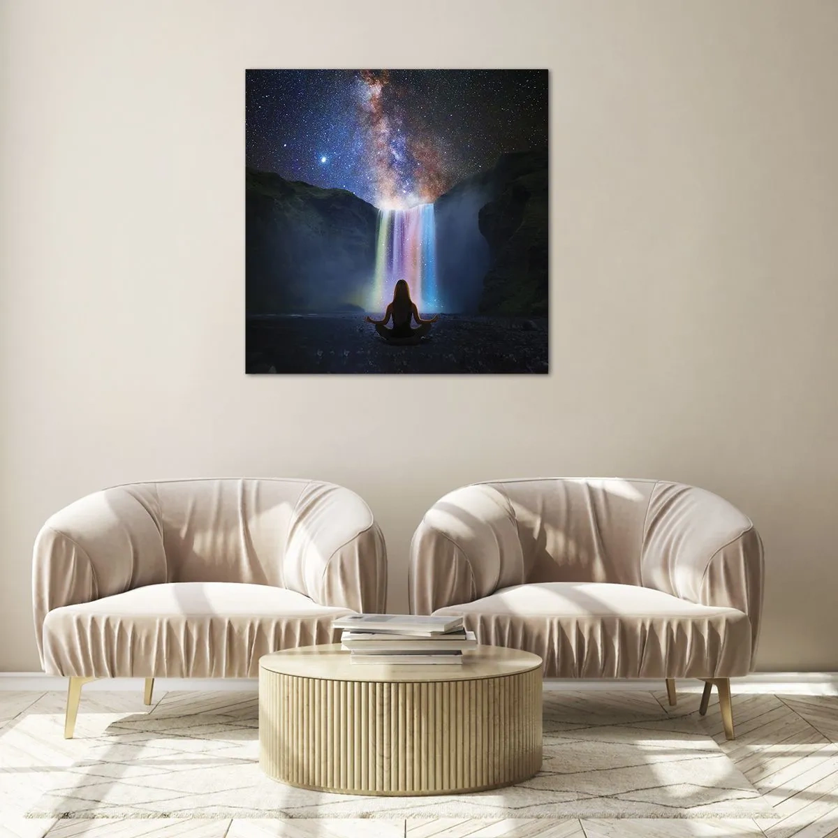 Glass picture - Absolute Harmony - 50x50 cm