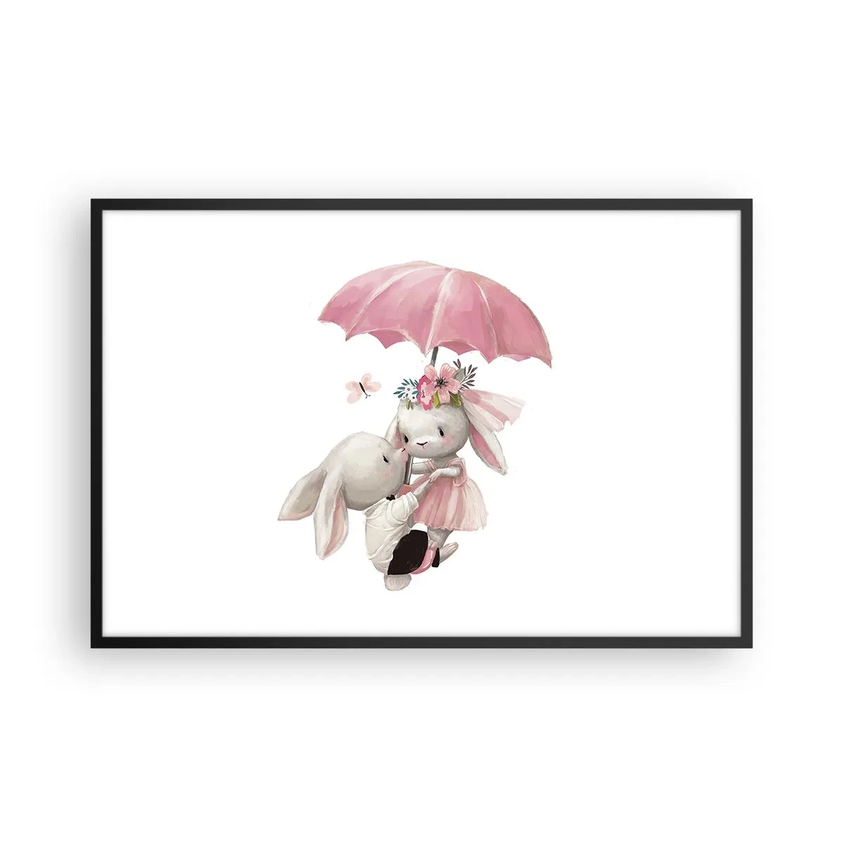 Poster in black frame - This Is Love - 91x61 cm