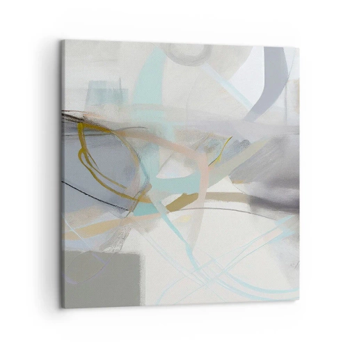 Canvas picture - Foggy Abstract - 50x50 cm