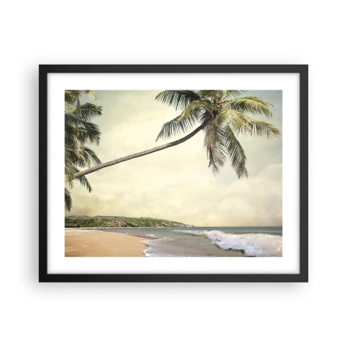 Poster in black frame - Tropical Dream - 50x40 cm