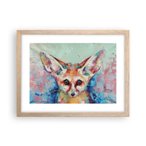 Poster in light oak frame - Are You Ready for Me? - 40x30 cm