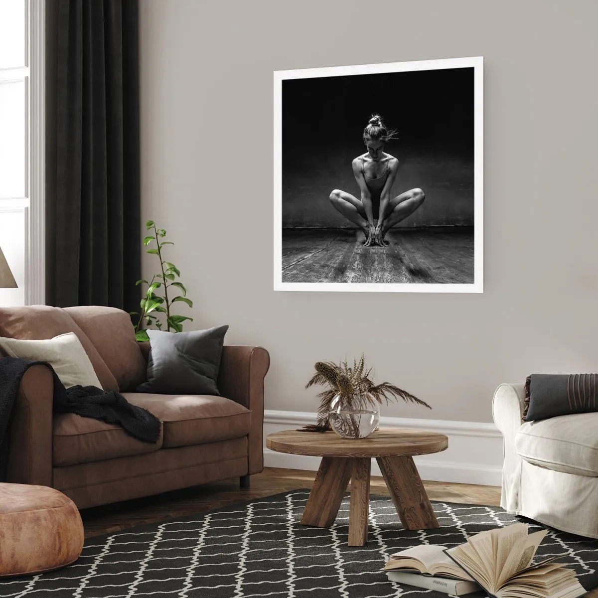 Poster - Concentration of Dancing Energy - 30x30 cm