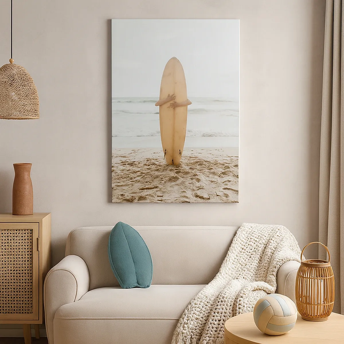 Canvas picture - From Love for the Waves - 50x70 cm