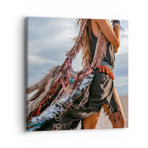 Canvas picture - Shaman's Girl - 40x40 cm
