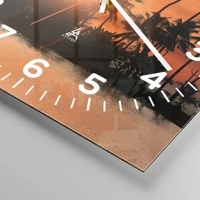 Clock face with numbers