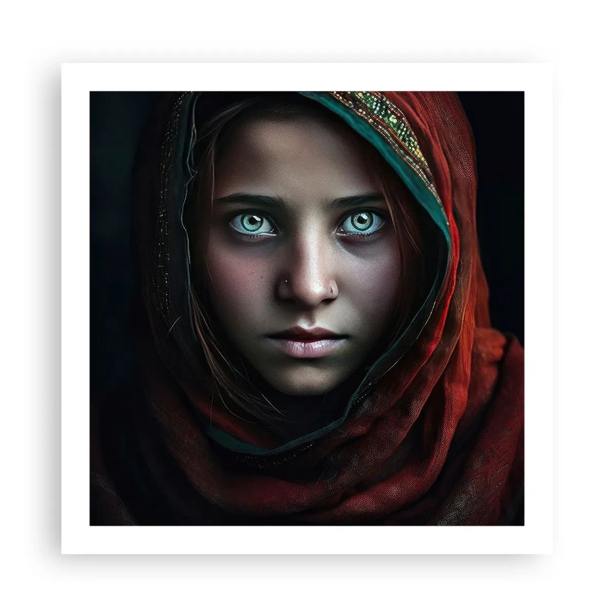 Poster - Eastern Princess - 60x60 cm