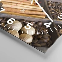 Clock face with numbers