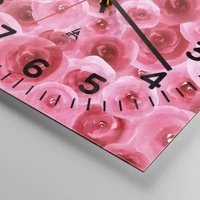 Clock face with numbers