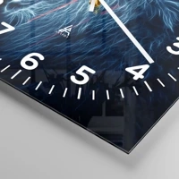 Clock face with numbers