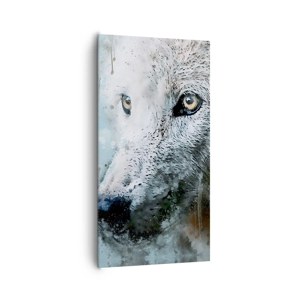 Canvas picture - Meet Wolf Soul - 65x120 cm