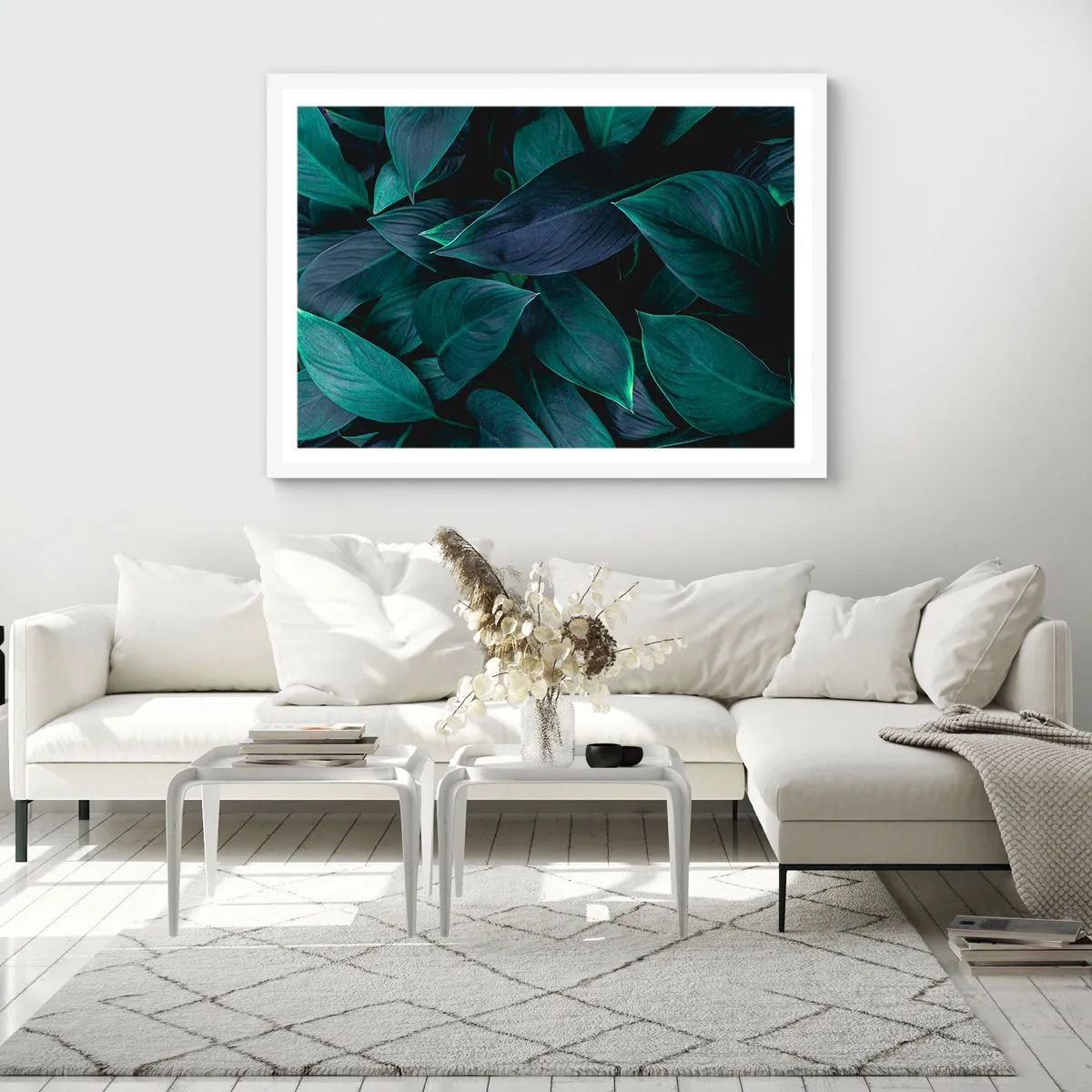 Poster in white frmae - The Green Itself - 50x40 cm