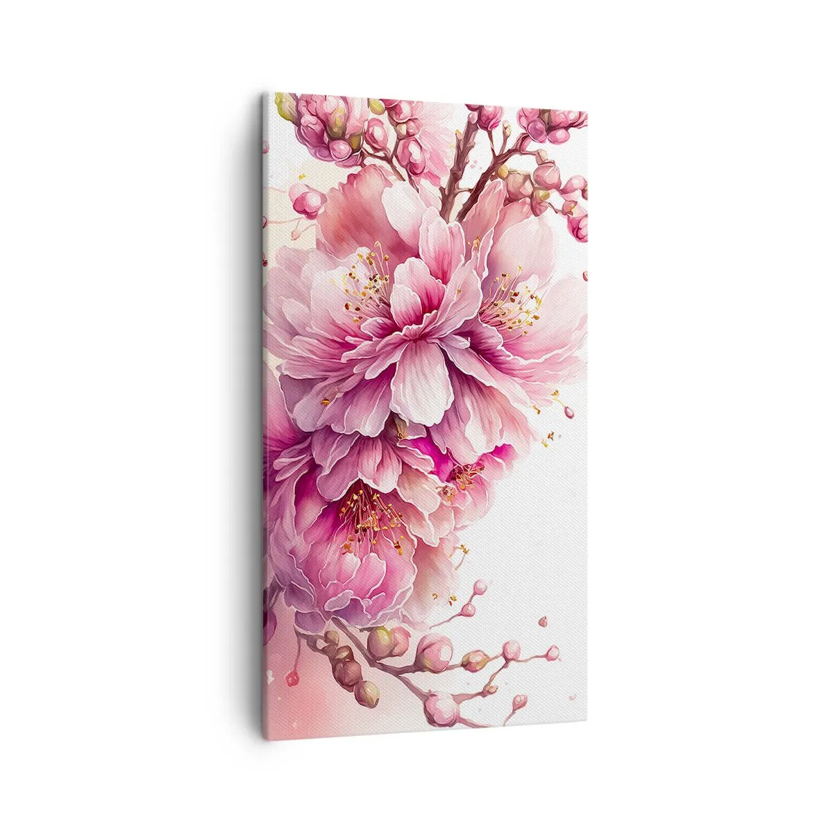 Canvas picture - Land of Cherry Blossoms - 45x80 cm