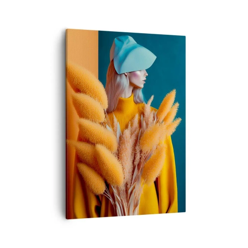 Canvas picture - Fluffy Portrait - 50x70 cm