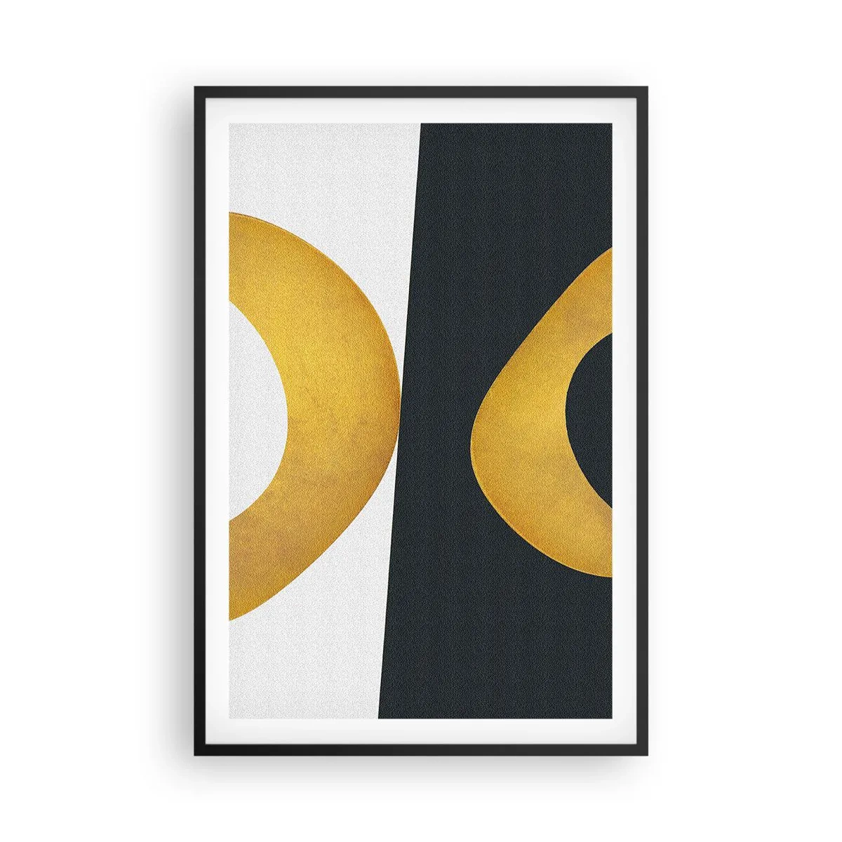 Poster in black frame - First Of All: Gold - 61x91 cm