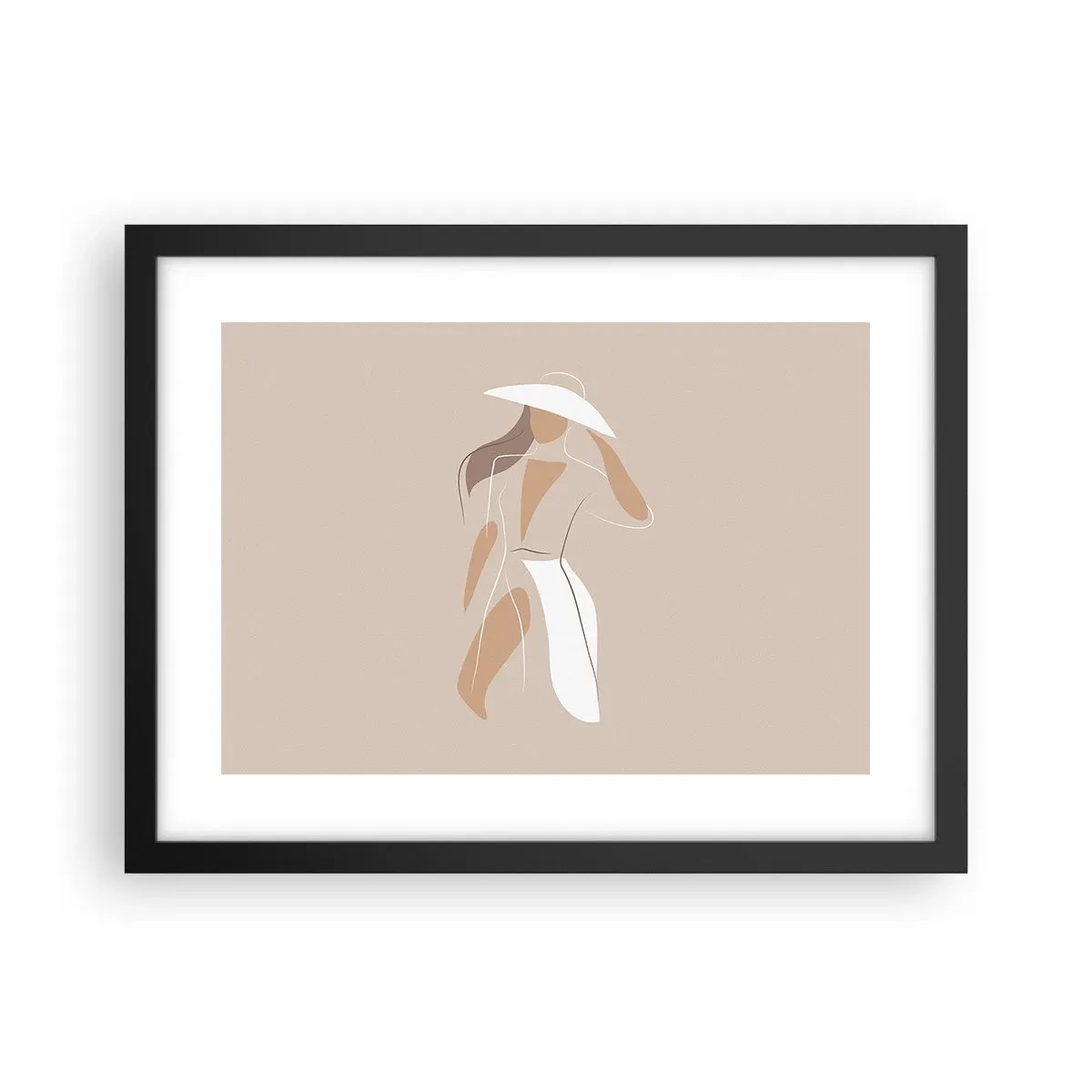 Poster in black frame - Fashion Is Fun - 40x30 cm