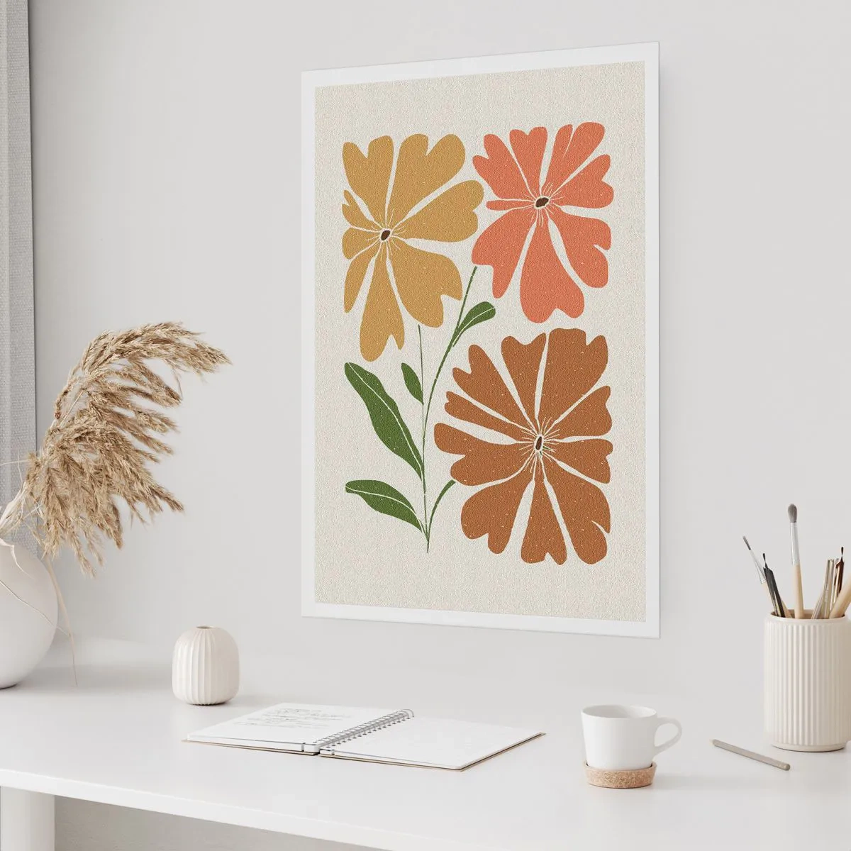 Poster - Nature and Geometry - 70x100 cm