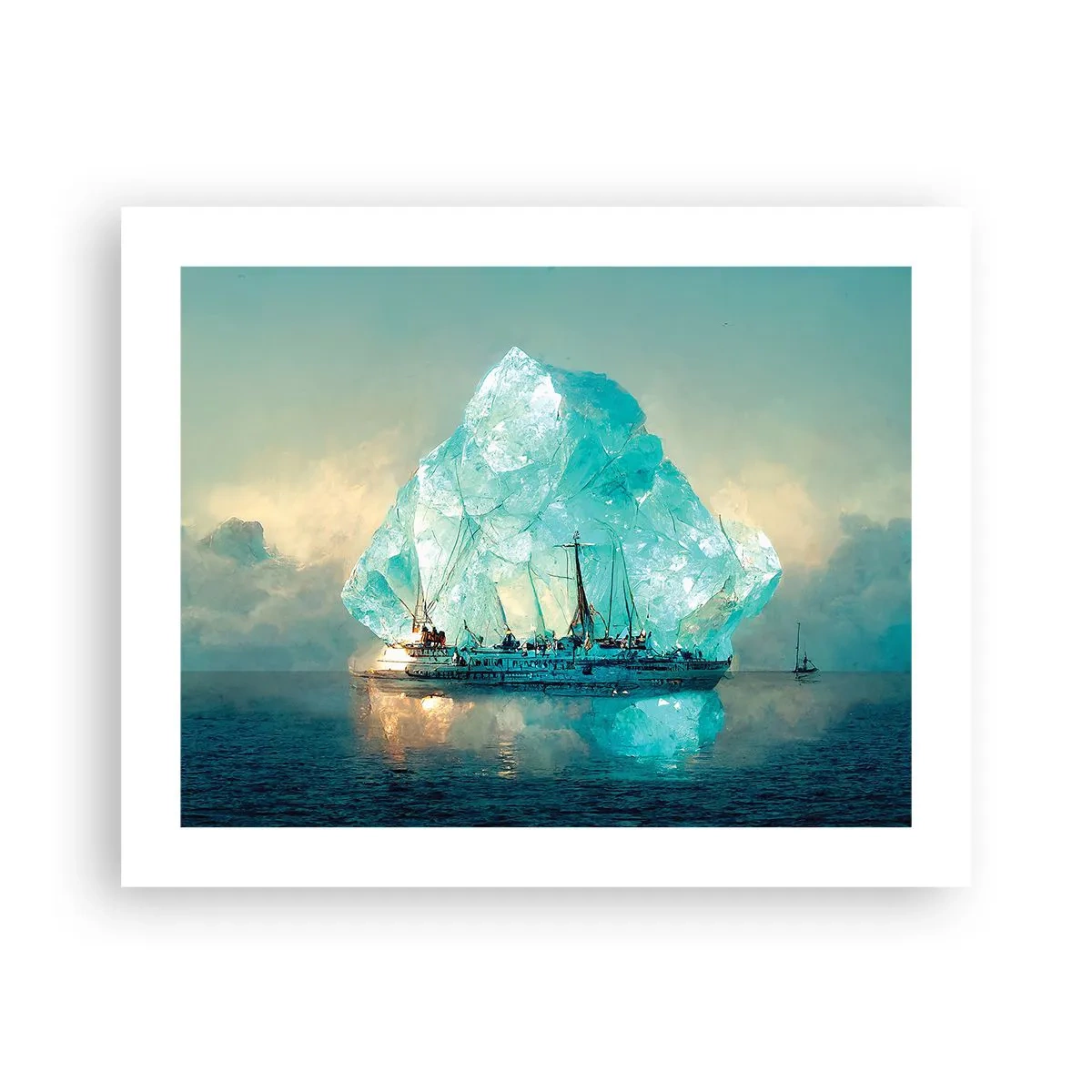 Poster - Arctic Diamond - 50x40 cm