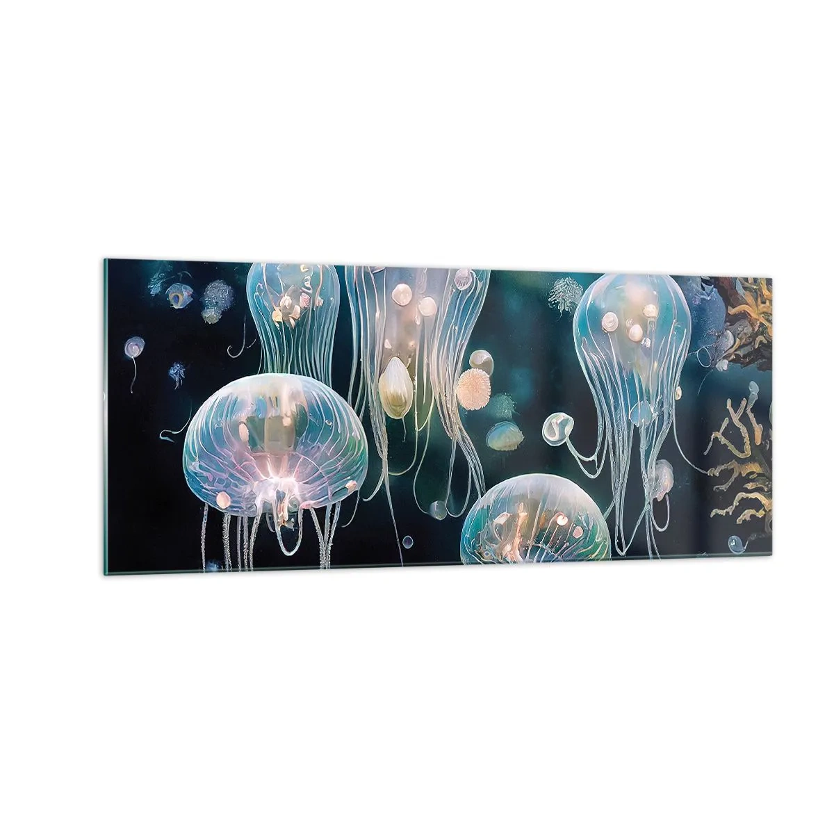 Glass picture - Underwater Ball - 100x40 cm
