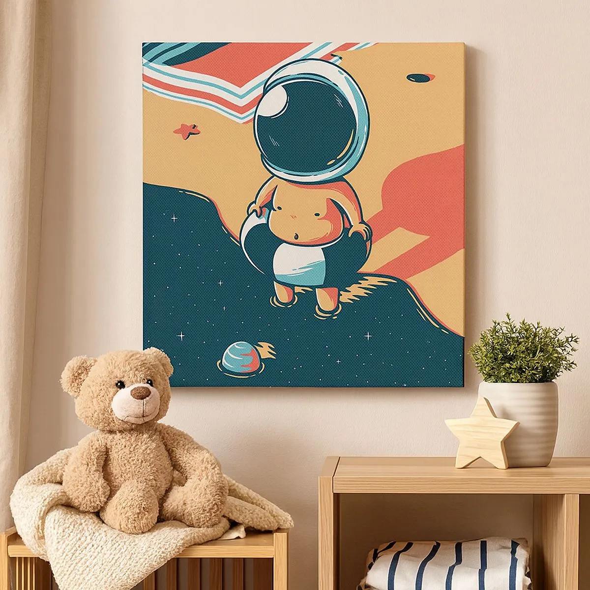 Canvas picture - From a Different Perspective - 30x30 cm