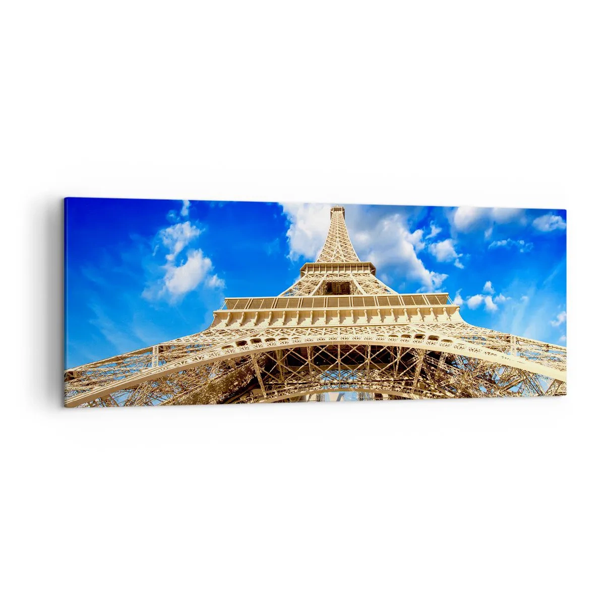 Canvas picture - Reaching Sky and Clouds - 140x50 cm