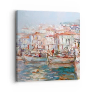 Canvas picture - Holidays in Pastel - 30x30 cm