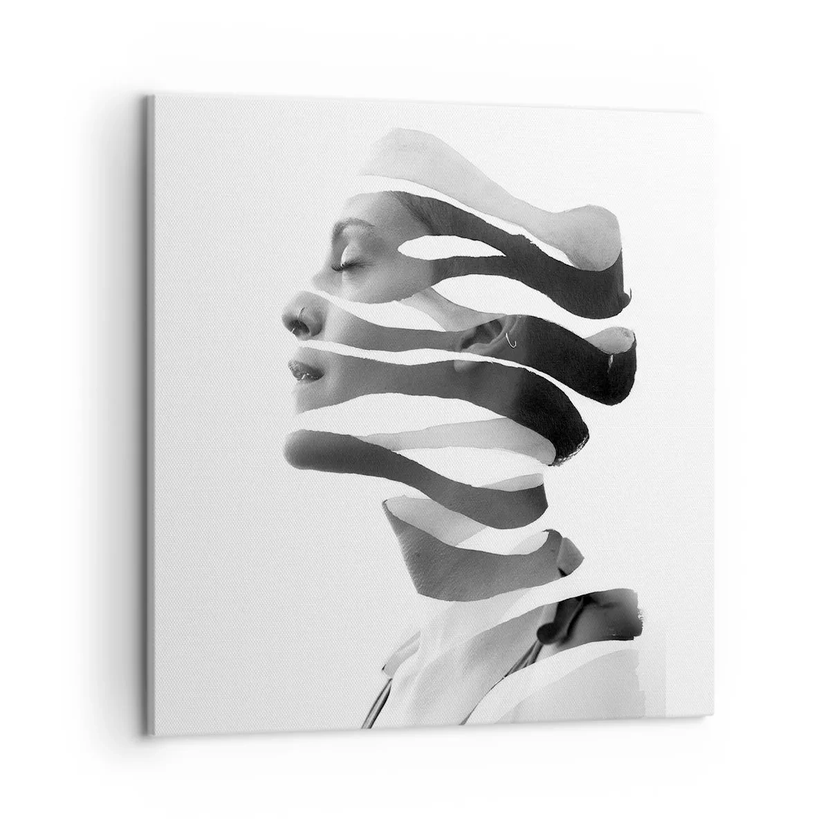 Canvas picture - Surrealistic Portrait - 50x50 cm