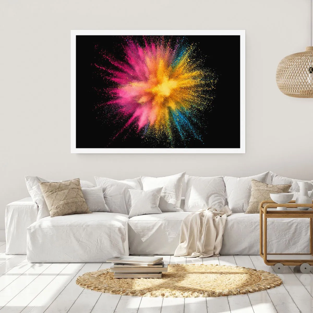 Poster - Birth of Colours - 70x50 cm