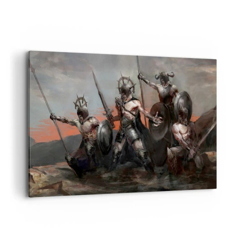 Canvas picture - With Your Shield Or on It - 100x70 cm