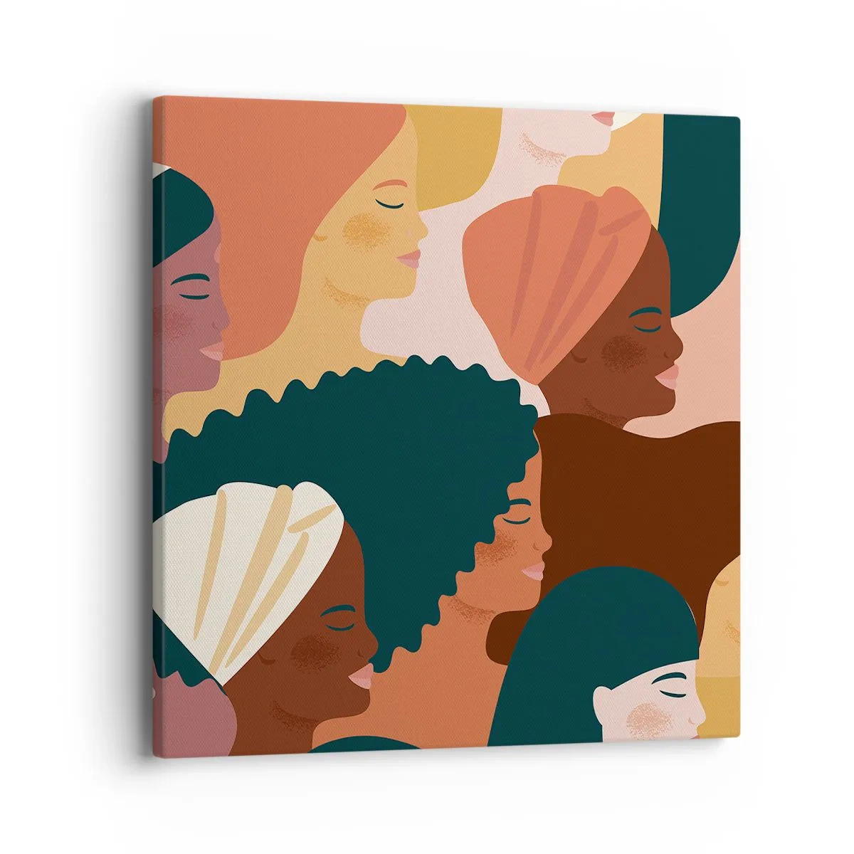 Canvas picture - Pure Womanhood - 40x40 cm