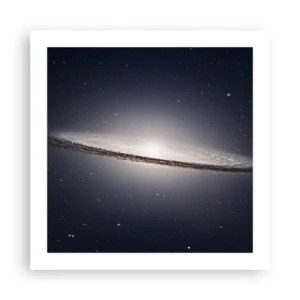 Poster - A Long Time Ago in a Distant Galaxy - 50x50 cm