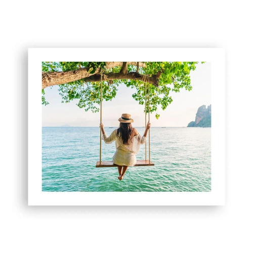 Poster - Life Is Beautiful - 50x40 cm